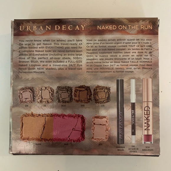 NWT! Urban Decay ‘Naked on the Run' Palette - Picture 3 of 4